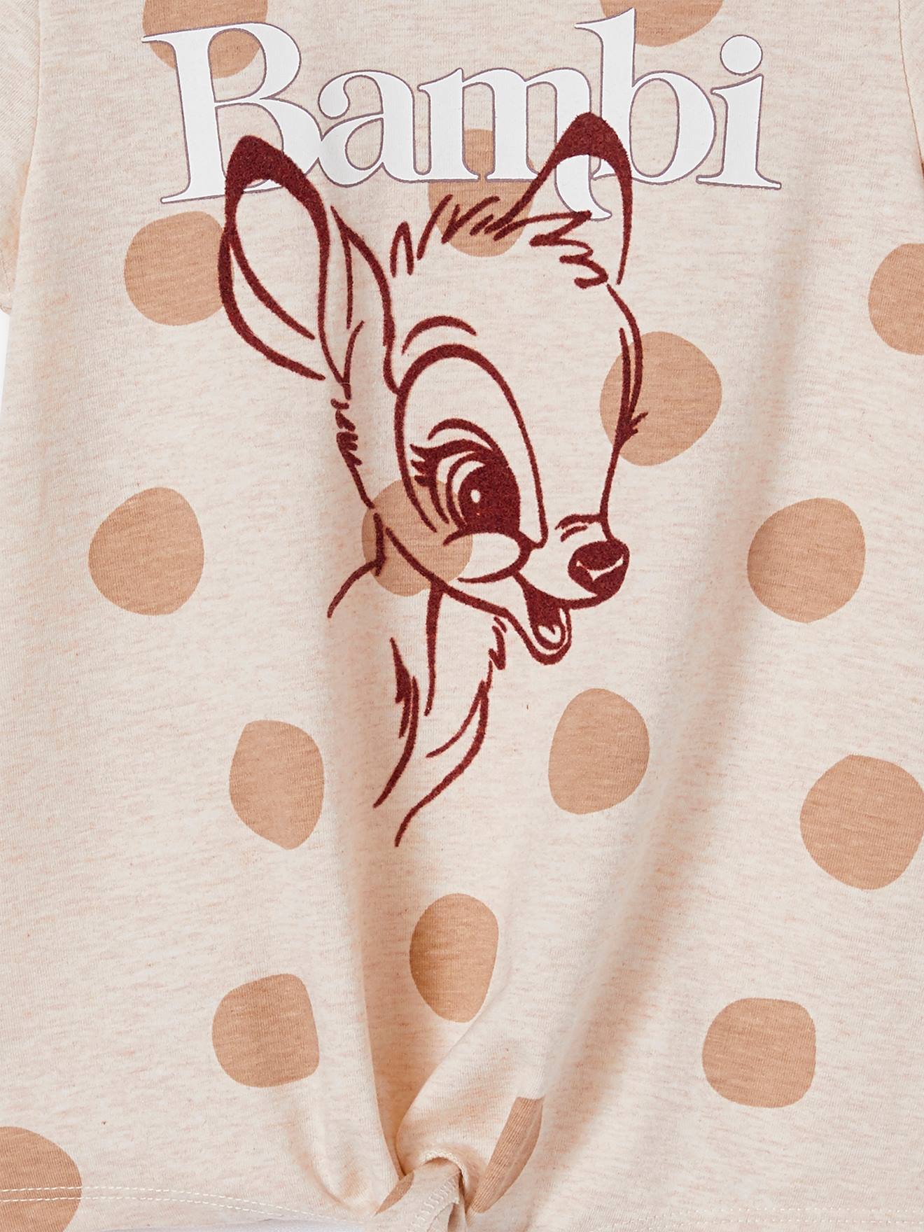 Bambi T-Shirt for Girls by Disney® - marl beige, Girls