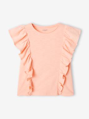 Girls-T-Shirt with Ruffles for Girls