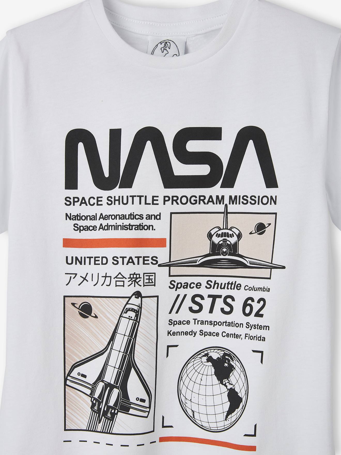 Boys for NASA® Boys white, - T-Shirt
