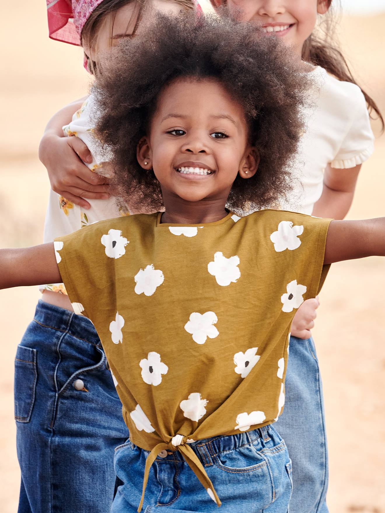 Girls Brown Shirt 