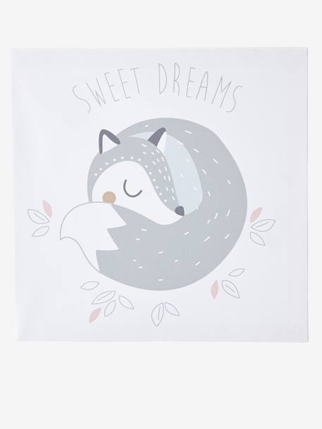 Lot de 3 toiles Loup des neiges Multicolore - vertbaudet enfant 