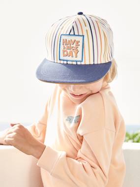 Boys-Accessories-Striped Cap for Boys