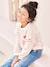 Sailor-type Sweatshirt with Ruffles on the Sleeves, for Girls striped green+striped pink - vertbaudet enfant 