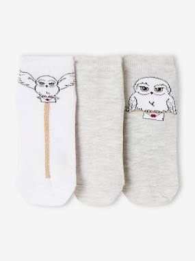 Girls-Pack of 3 Pairs of Socks for Girls, Harry Potter®