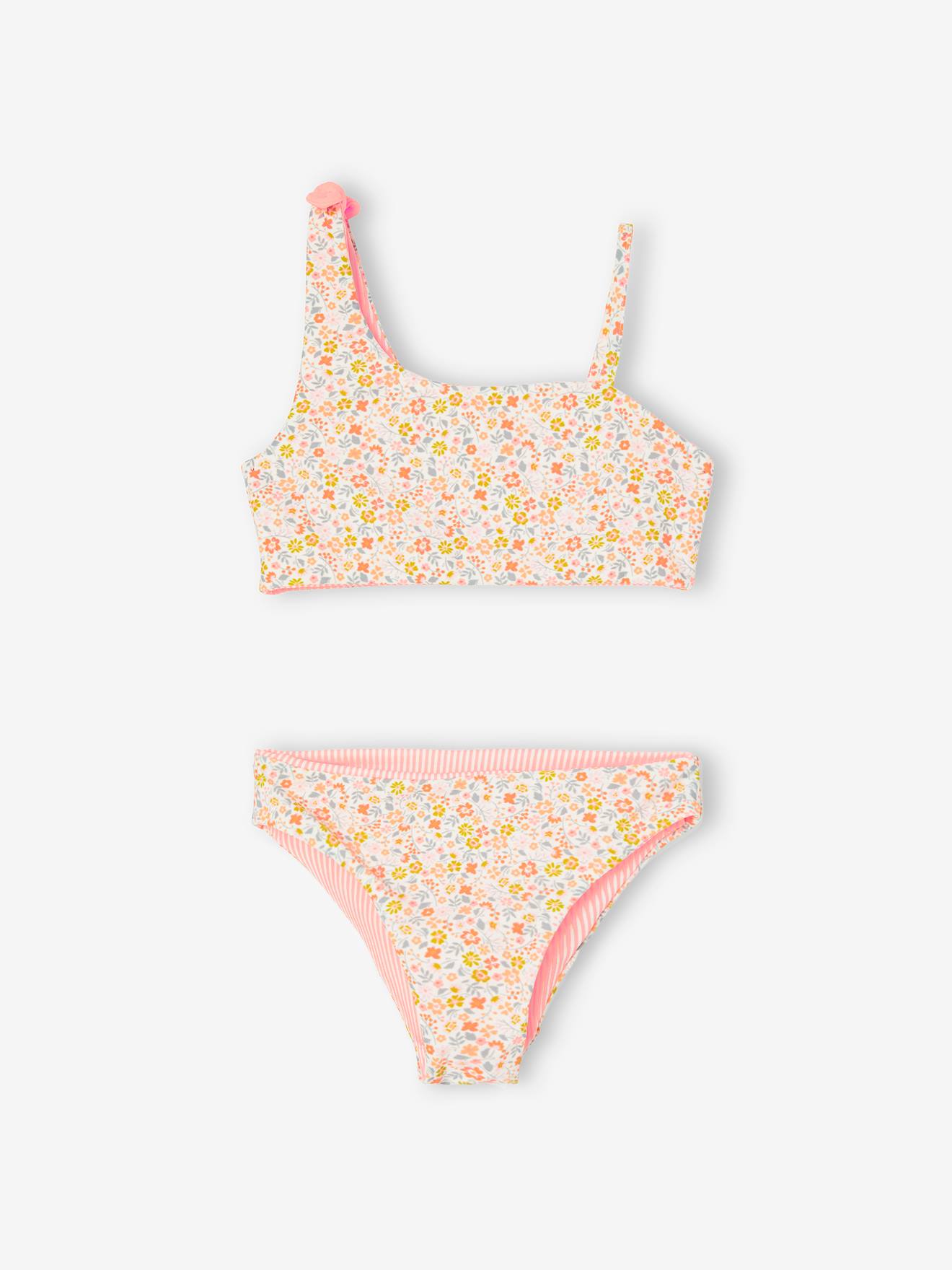 Maillot de bain 2 pièces enfant, du 2 au 16 ans, CORAIL