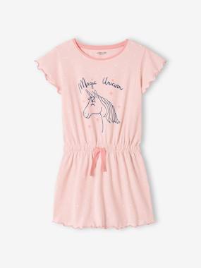 Fille-Pyjama, surpyjama-Chemise de nuit fille licorne