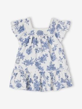 Floral Dress for Babies  - vertbaudet enfant