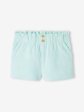 Girls-Shorts-Terry Cloth Shorts for Girls