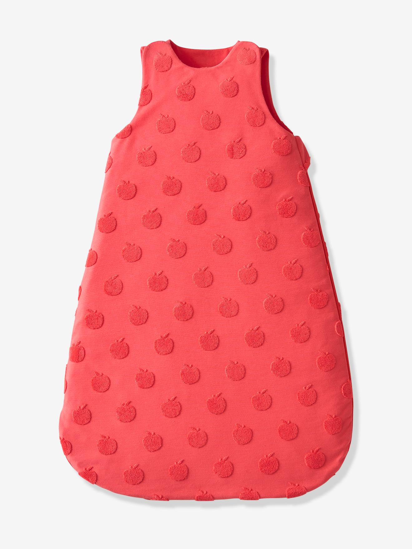 magneet Wonen regeling Baby Sleeping Bag in Towelling, Summer Special - strawberry, Bedding & Decor