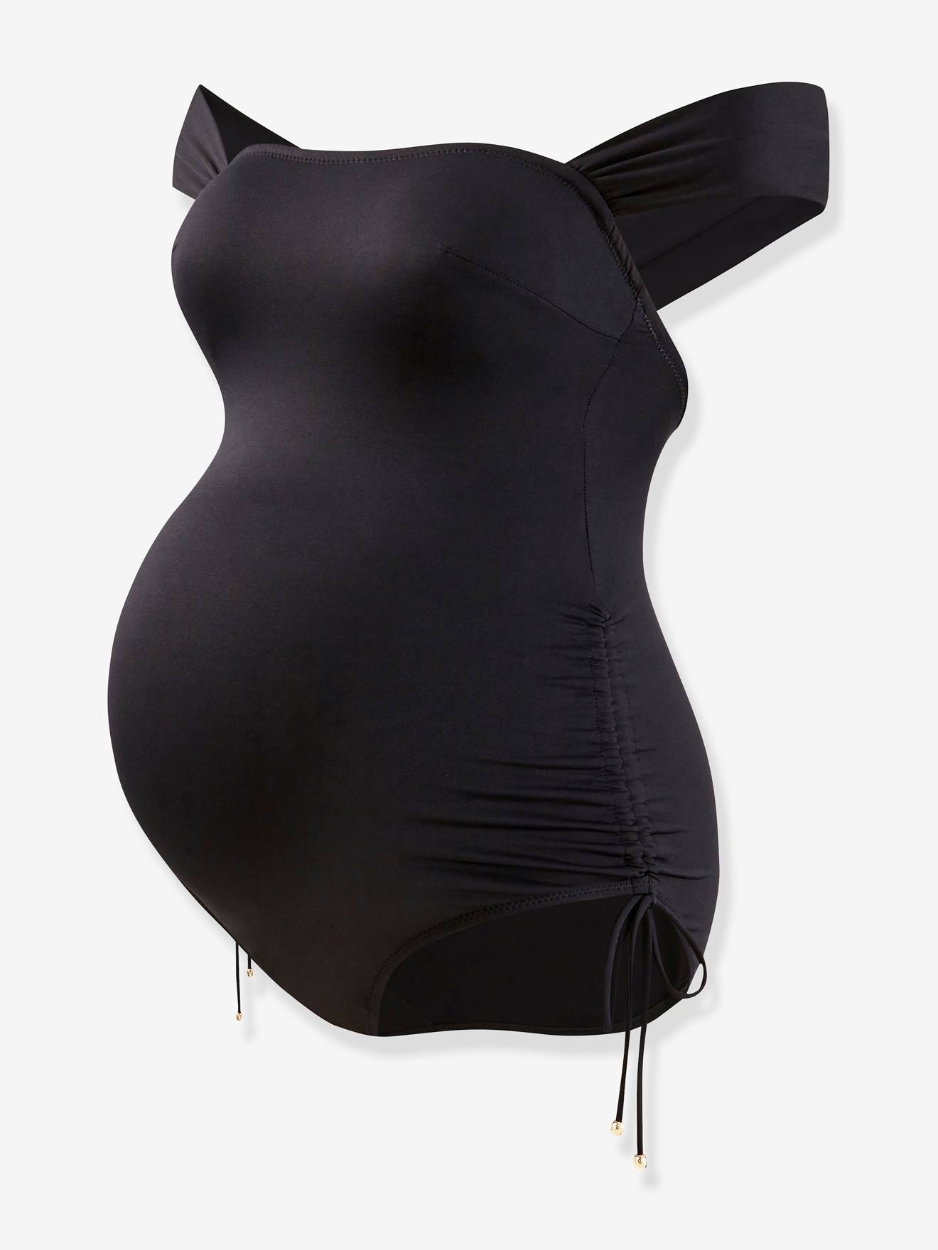 Maternity Swimsuit, Porto Vecchio by CACHE COEUR - black