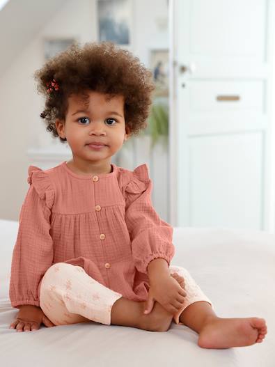 INFANTS ELASTICATED NECK BLOUSE GONE COAST main image 1
