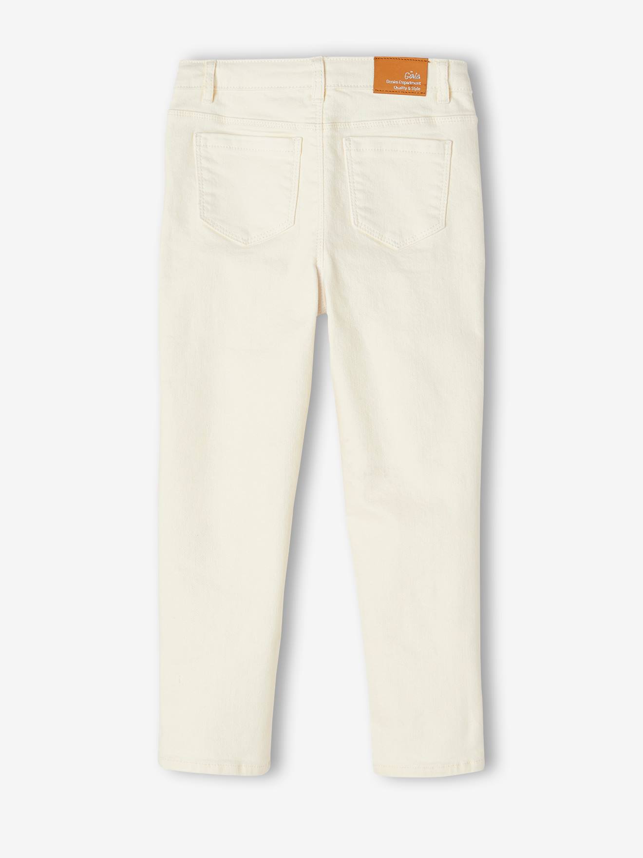 Pantalon Mom Morphologik Fille Tour De Hanches Fin Pêche