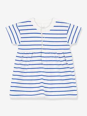 Baby-Dress + Short Sleeve Bodysuit, by Petit Bateau