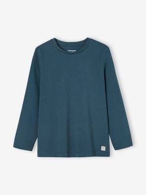 Boys-Tops-Long Sleeve Colour Top for Boys