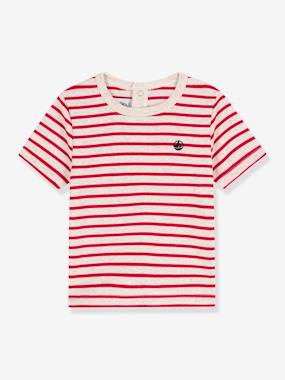 Baby-T-shirts & Roll Neck T-Shirts-T-shirts-Short Sleeve T-Shirt in Organic Cotton, by PETIT BATEAU