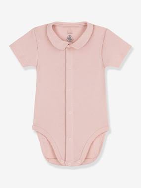 Bébé-Body manches courtes avec col PETIT BATEAU