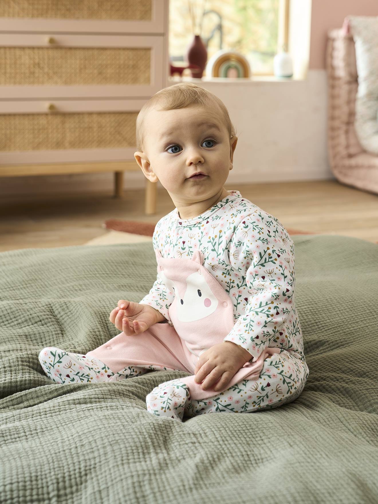 Pyjama bébé 1 mois - Dors bien & surpyjama bébé - vertbaudet