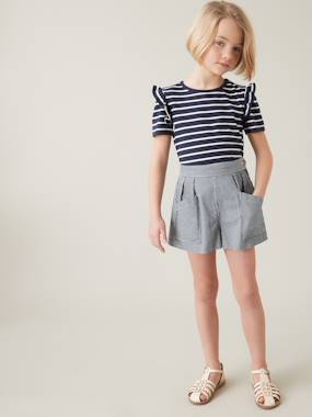 -Striped Shorts, Hickory Stripes Collection by CYRILLUS