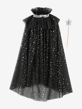 Toys-Glittery Cape + Wand