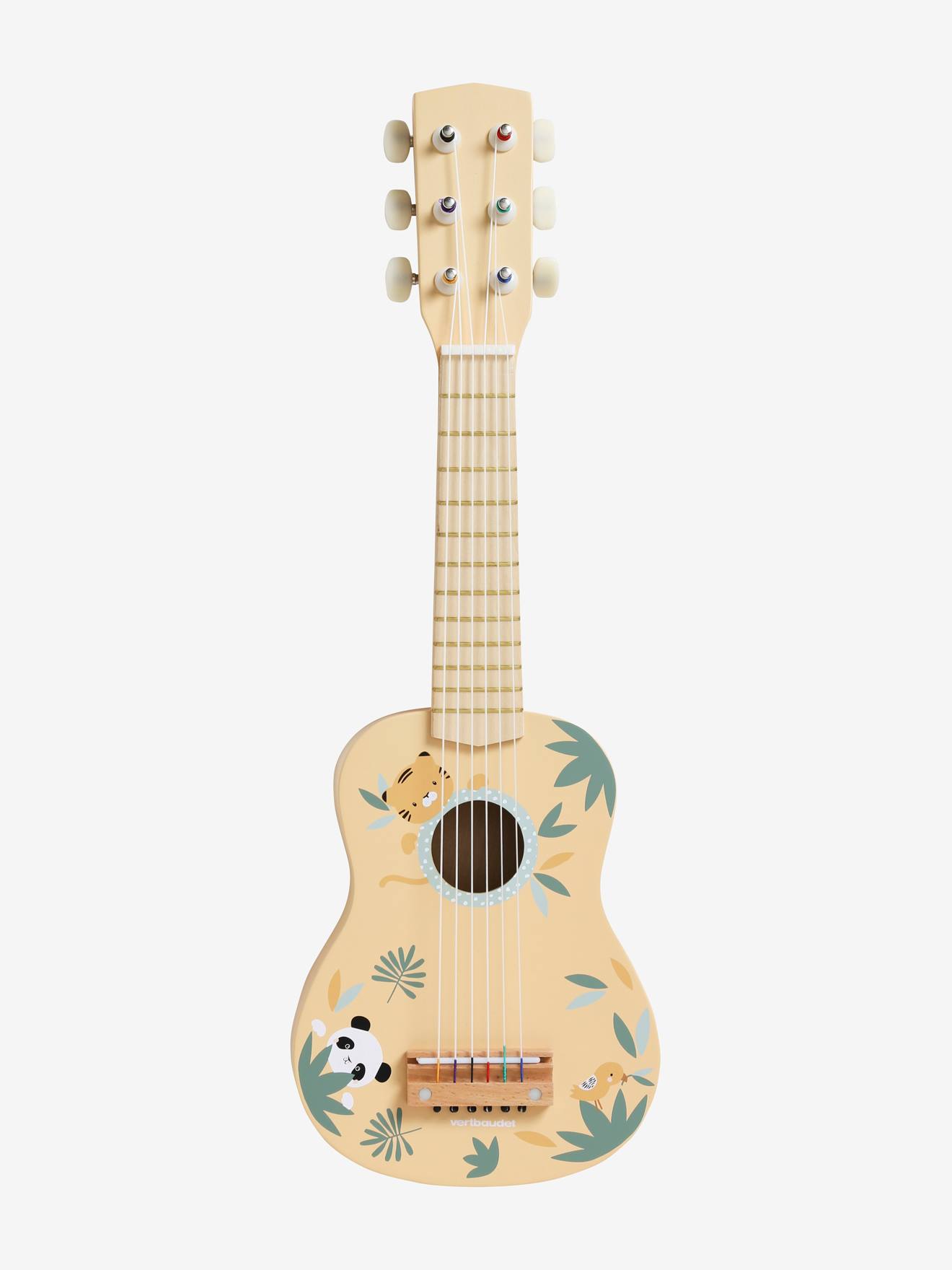 Wooden Guitar - FSC® Certified - beige, Toys