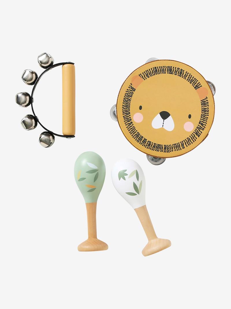 Set of Maracas, Tambourine, Tambourine with Rattles - FSC® Certified ...