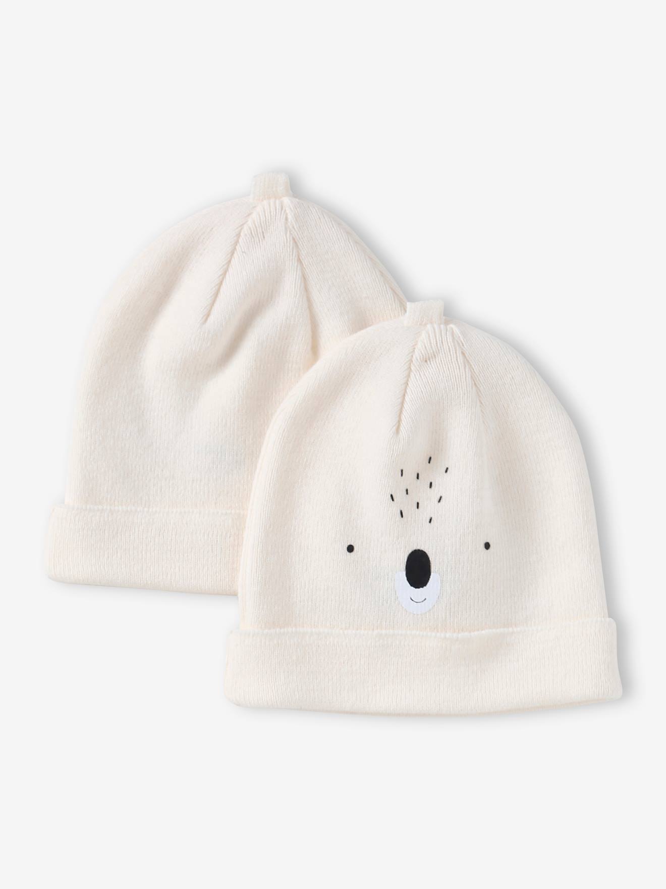 Bonnet Bébé Cosilana En Coton Biologique, Laine Bio Et Soie – Doux, Respirant Et Régulateur De Température