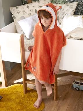 Bedding & Decor-Bath Poncho, Fox