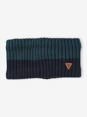 -Two-tone Snood for Boys