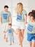 T-shirt mixte adulte capsule famille marin rayé vert - vertbaudet enfant 