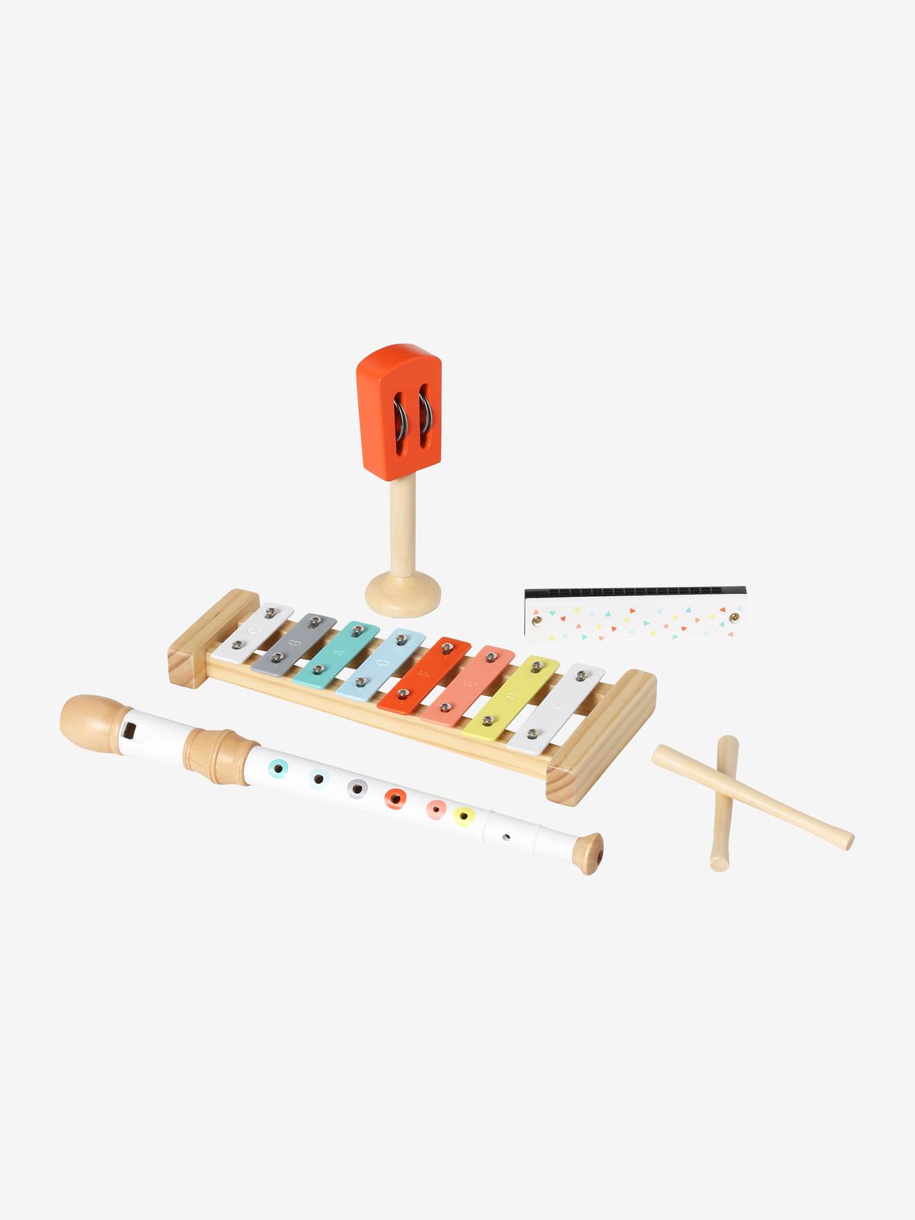Jouet musical Bois - Instruments de musique pour bébé - vertbaudet