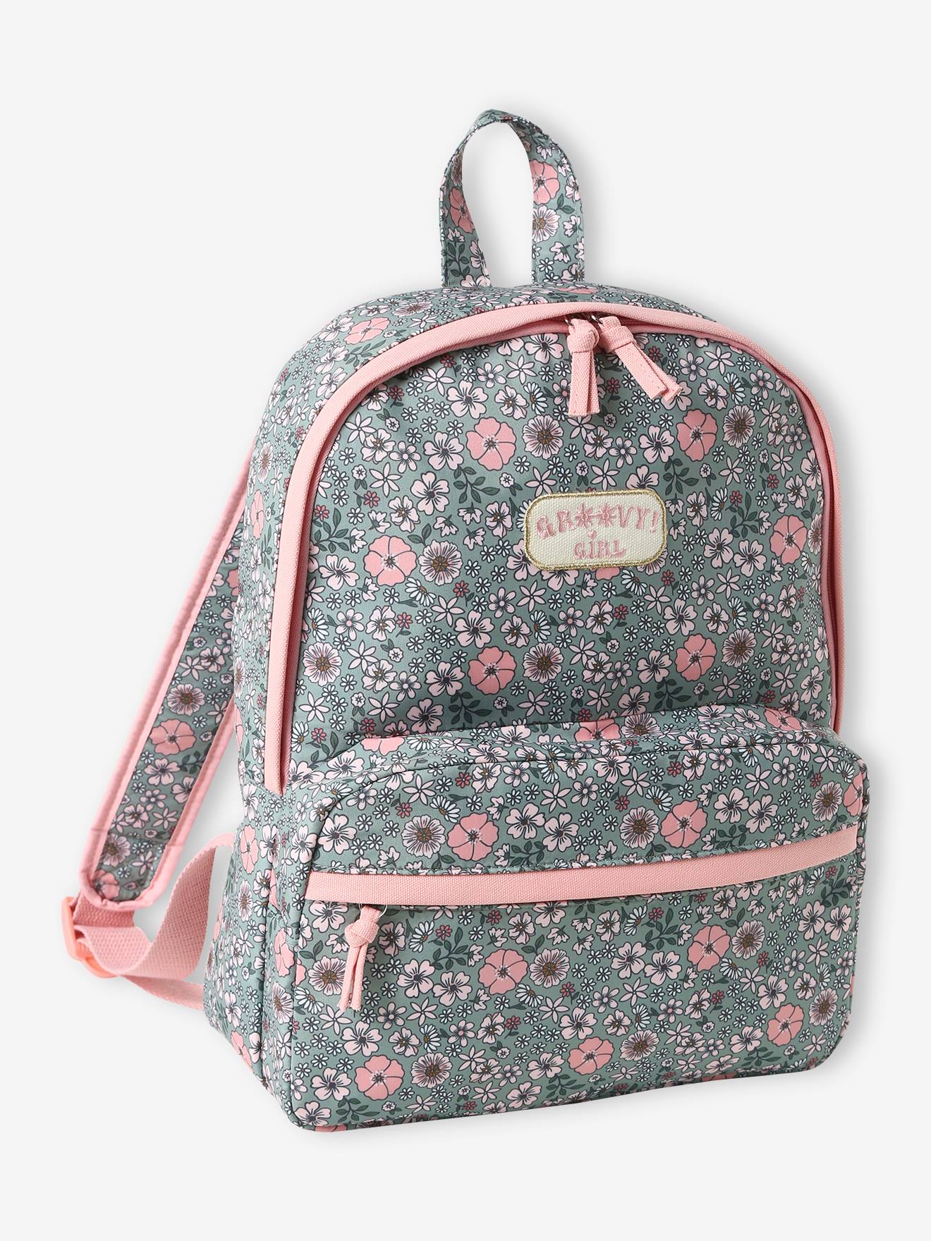 NWOT Backpack Mini Purse Black and Floral Boho | Vintage leather backpack,  Black backpack purse, Pink brand backpack