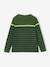 Sailor-Style Striped Jumper for Boys BROWN MEDIUM STRIPED+ecru+green+GREEN MEDIUM SOLID WITH DESIG - vertbaudet enfant 