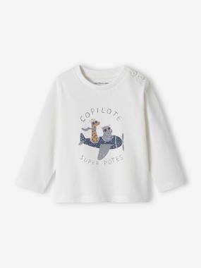 Baby-T-shirts & Roll Neck T-Shirts-T-shirts-Stylish Top for Baby Boys