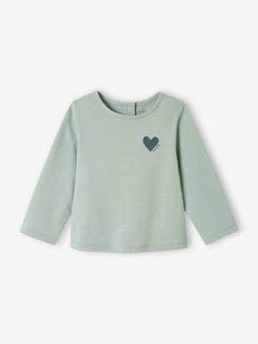 T-shirt bébé Basics manches longues  - vertbaudet enfant