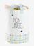 Children's Laundry Bag BEIGE LIGHT SOLID WITH DESIGN - vertbaudet enfant 