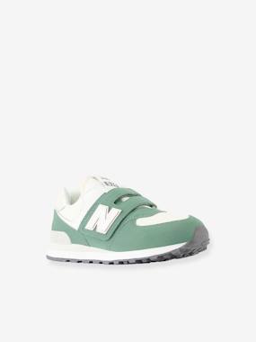 Shoes-Girls Footwear-Trainers with Hook-&-Loop Straps for Children, PV574AJK by NEW BALANCE®