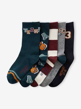 Garçon-Lot de 5 paires de chaussettes garçon