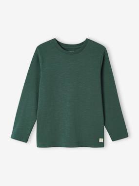 Boys-Tops-Long Sleeve Colour Top for Boys