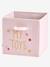 Lot de 3 bacs de rangement Princesse Rose/multicolore - vertbaudet enfant 