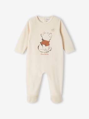 Baby-Winnie the Pooh Sleepsuit in Velour for Baby Boys, Disney®