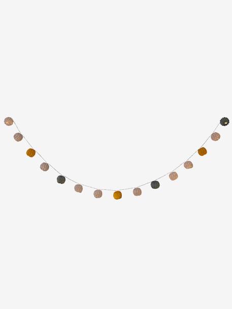 Luminous Origami Garland WHITE LIGHT TWO COLOR/MULTICOL - vertbaudet enfant 