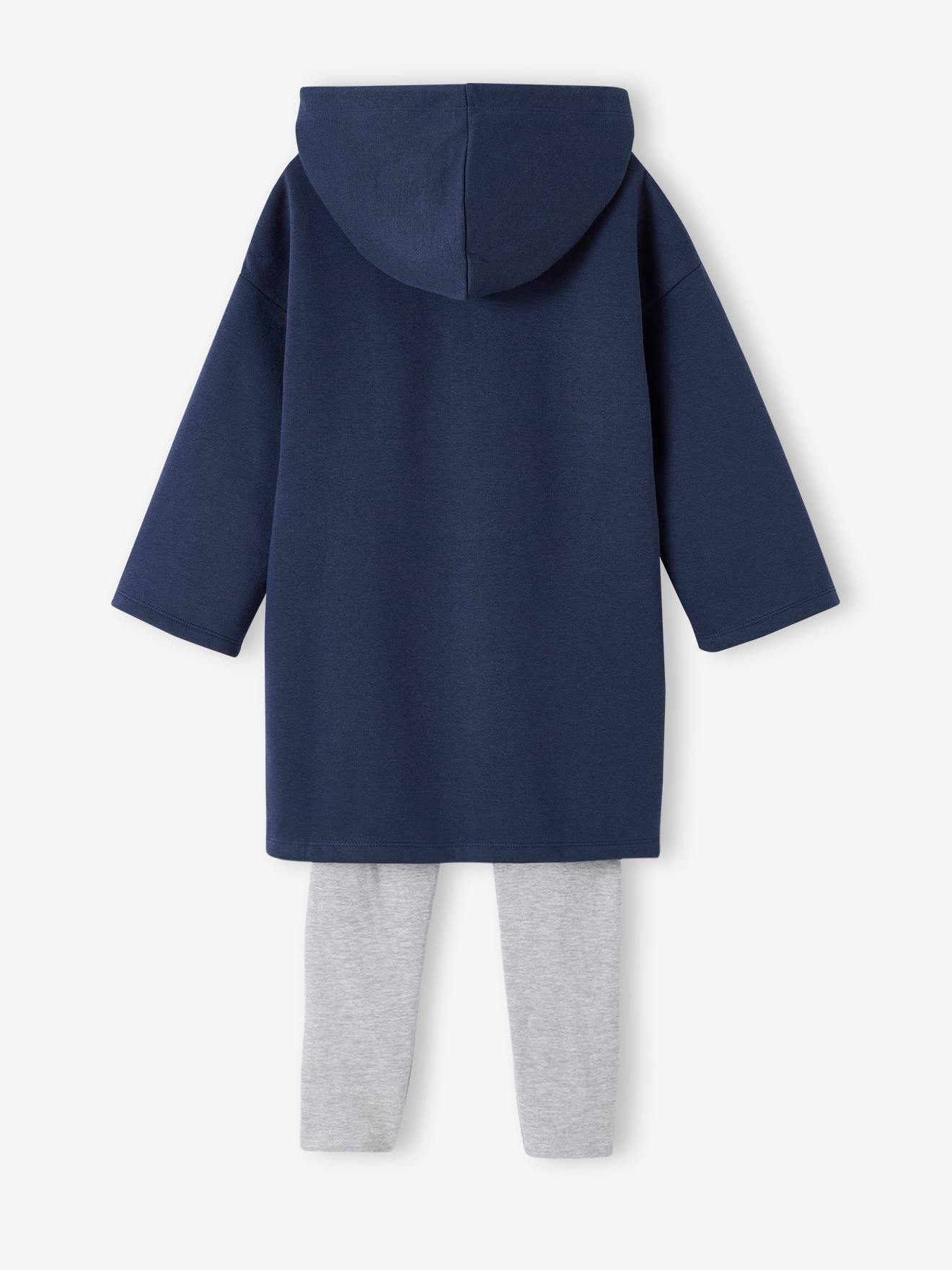 Sweatshirt-Type Dress + Leggings Outfit, Aristocats Marie by Disney®, for  Girls - navy blue, Girls