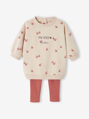 -Ensemble robe + legging bébé personnalisable