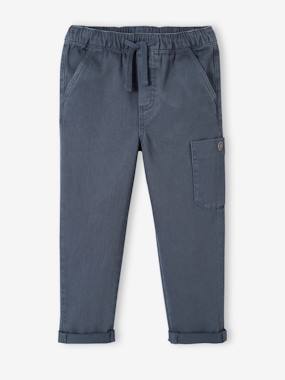 Boys-Trousers-Coloured Cargo Trousers for Boys