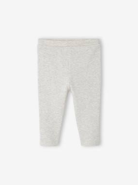 Baby-Trousers & Jeans-Basics Leggings in Rib Knit for Babies