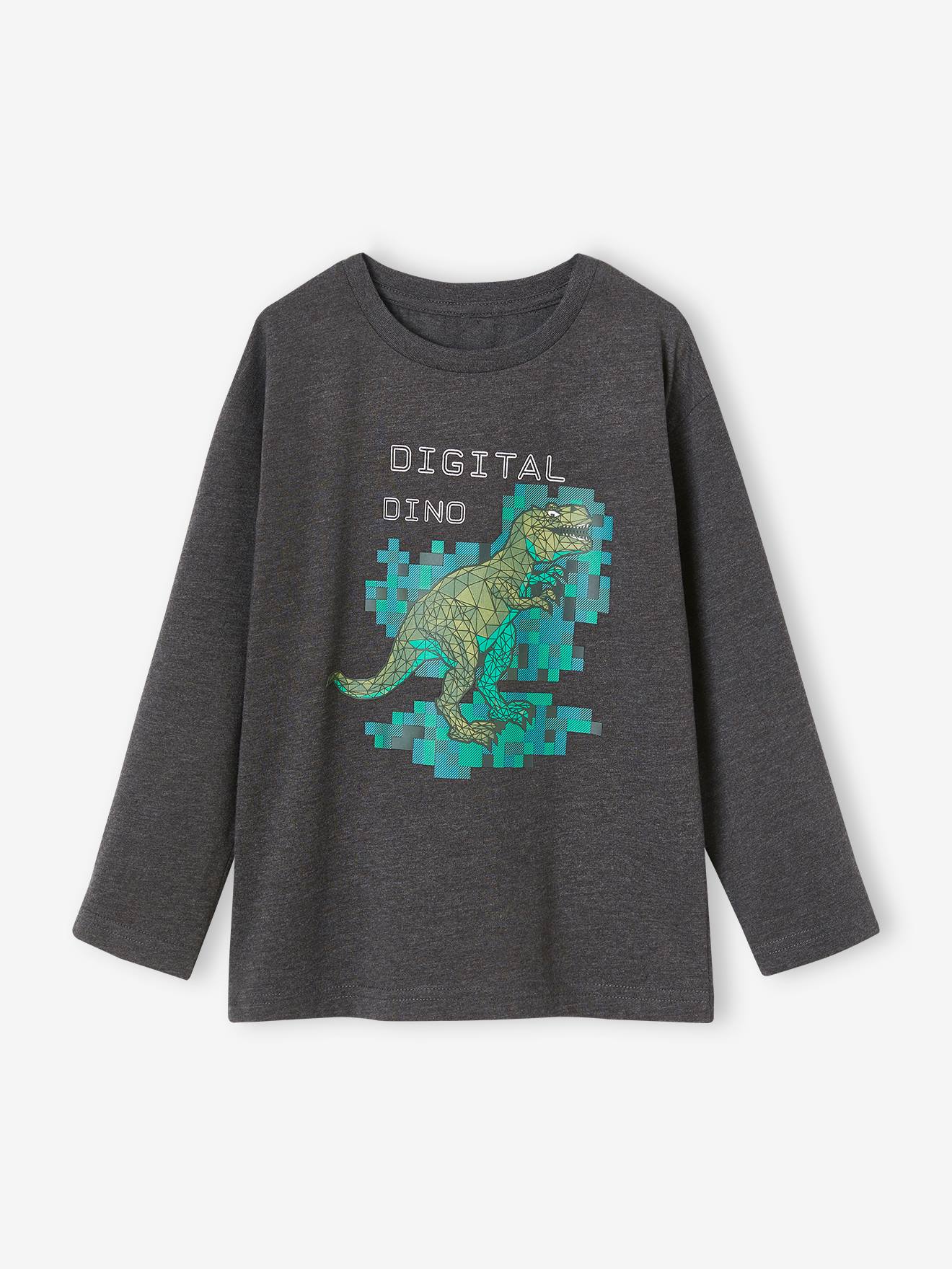 【MPQ】DINO BOOKS reversible long sleeve Amazon.com: Cute and Funny Book Lover Reading is Rexy Dino