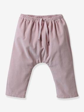 -Corduroy Harem-Style Trousers for Babies, by CYRILLUS