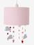Stars & Clouds Hanging Lampshade PINK MEDIUM SOLID WITH DESIGN - vertbaudet enfant 