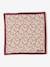 Foulard fleuri personnalisable fille mauve - vertbaudet enfant 