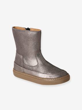 Bottes en cuir fille collection maternelle  - vertbaudet enfant